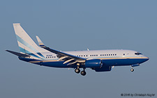 Boeing 737-7BC | N108MS | untitled (Las Vegas Sands Corporation) | Z&UUML;RICH (LSZH/ZRH) 22.01.2016