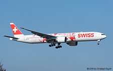Boeing 777-3DEER | HB-JNA | Swiss Global Airlines | Z&UUML;RICH (LSZH/ZRH) 10.03.2016