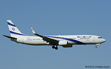 Boeing 737-958ER | 4X-EHC | El Al Israel Airlines | Z&UUML;RICH (LSZH/ZRH) 06.05.2016