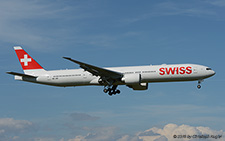 Boeing 777-3DEER | HB-JNE | Swiss International Air Lines | Z&UUML;RICH (LSZH/ZRH) 09.07.2016