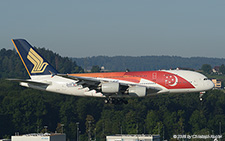 Airbus A380-841 | 9V-SKI | Singapore Airlines | Z&UUML;RICH (LSZH/ZRH) 14.08.2016