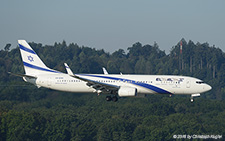 Boeing 737-958ER | 4X-EHH | El Al Israel Airlines | Z&UUML;RICH (LSZH/ZRH) 14.08.2016