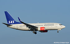 Boeing 737-76N | SE-RJS | SAS Scandinavian Airlines System | Z&UUML;RICH (LSZH/ZRH) 04.12.2016