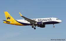 Airbus A320-214 | G-ZBAS | Monarch Airlines | ARRECIFE-LANZAROTE (GCRR/ACE) 13.03.2017