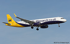 Airbus A321-231 | G-ZBAD | Monarch Airlines | ARRECIFE-LANZAROTE (GCRR/ACE) 13.03.2017