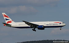 Boeing 767-336ER | G-BZHC | British Airways | Z&UUML;RICH (LSZH/ZRH) 23.04.2017