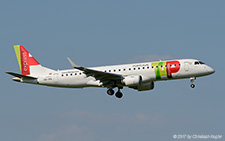 Embraer ERJ-190LR | CS-TPU | TAP Express (Portugalia Airlines) | Z&UUML;RICH (LSZH/ZRH) 25.05.2017