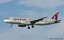 Airbus A320-232 | A7-ADA | Qatar Airways  |  operated for British Airways | Z&UUML;RICH (LSZH/ZRH) 29.07.2017