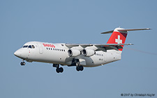 Avro RJ100 | HB-IYZ | Swiss International Air Lines  |  will soon be phased out, last one flying for Swiss | Z&UUML;RICH (LSZH/ZRH) 01.08.2017