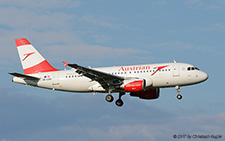 Airbus A319-112 | OE-LDG | Austrian Airlines | Z&UUML;RICH (LSZH/ZRH) 20.09.2017