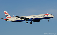 Airbus A321-231 | G-MEDJ | British Airways | Z&UUML;RICH (LSZH/ZRH) 13.10.2017