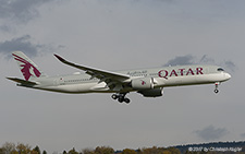 Airbus A350-941 | A7-ALS | Qatar Airways | Z&UUML;RICH (LSZH/ZRH) 28.10.2017