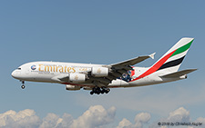 Airbus A380-861 | A6-EUB | Emirates Airline  |  Paris St. Germain sticker | FRANKFURT (EDDF/FRA) 14.04.2018