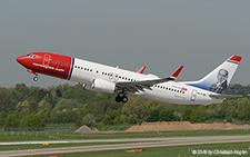Boeing 737-8JP | EI-FJB | Norwegian Air International | D&UUML;SSELDORF (EDDL/DUS) 20.04.2018