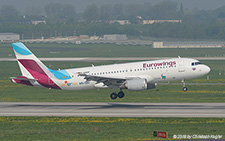 Airbus A320-214 | D-ABDP | Eurowings  |  with Croatia and Istria sticker | D&UUML;SSELDORF (EDDL/DUS) 21.04.2018