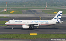 Airbus A320-232 | SX-DGC | Aegean Airlines  |  www.visitgreece.gr sticker | D&UUML;SSELDORF (EDDL/DUS) 21.04.2018