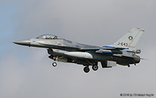 General Dynamics F-16AM | J-643 | Royal Netherlands Air Force | LEEUWARDEN (EHLW/LWR) 16.04.2018