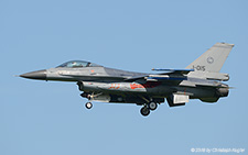 General Dynamics F-16AM | J-015 | Royal Netherlands Air Force | LEEUWARDEN (EHLW/LWR) 18.04.2018