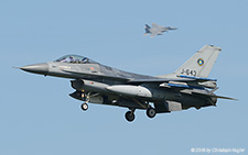 General Dynamics F-16AM | J-643 | Royal Netherlands Air Force | LEEUWARDEN (EHLW/LWR) 18.04.2018