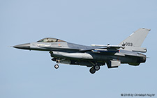 General Dynamics F-16AM | J-003 | Royal Netherlands Air Force | LEEUWARDEN (EHLW/LWR) 19.04.2018