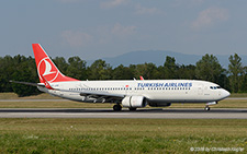 Boeing 737-8F2 | TC-JHM | Turkish Airlines | BASLE (LFSB/BSL) 07.07.2018