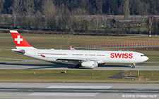 Airbus A330-343E | HB-JHM | Swiss International Air Lines | Z&UUML;RICH (LSZH/ZRH) 24.01.2018