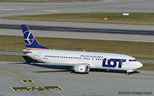 Boeing 737-45D | SP-LLG | LOT Polish Airlines | Z&UUML;RICH (LSZH/ZRH) 24.01.2018