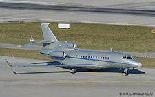 Dassault Falcon 7X | 9H-FCB | untitled (Albinati Aviation) | Z&UUML;RICH (LSZH/ZRH) 24.01.2018