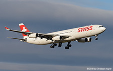 Airbus A340-313X | HB-JME | Swiss International Air Lines | Z&UUML;RICH (LSZH/ZRH) 28.01.2018