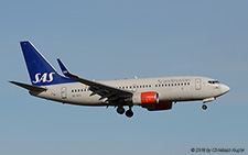 Boeing 737-76N | SE-REX | SAS Scandinavian Airlines System | Z&UUML;RICH (LSZH/ZRH) 04.02.2018