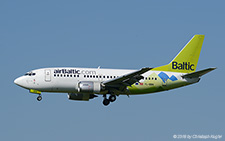 Boeing 737-522 | YL-BBN | Air Baltic  |  Special marking for 2012 Olympic Winter Games | Z&UUML;RICH (LSZH/ZRH) 16.06.2018