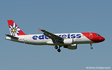 Airbus A320-214 | HB-JJK | Edelweiss Air | Z&UUML;RICH (LSZH/ZRH) 19.06.2018