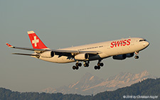 Airbus A340-313X | HB-JMB | Swiss International Air Lines | Z&UUML;RICH (LSZH/ZRH) 28.06.2018