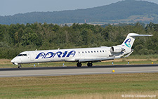 Bombardier CRJ 900LR | S5-AAU | Adria Airways | Z&UUML;RICH (LSZH/ZRH) 01.08.2018