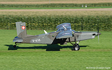 Pilatus PC-6/B2-H2M | V-635 | Swiss Air Force | SCHLIERBACH WEIERBACH(----/---) 12.09.2019