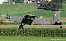 Pilatus PC-6/B2-H2M | V-635 | Swiss Air Force | SCHLIERBACH WEIERBACH(----/---) 12.09.2019