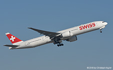 Boeing 777-300ER | HB-JNI | Swiss International Air Lines | Z&UUML;RICH (LSZH/ZRH) 15.02.2019