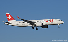 Airbus A220-300 | HB-JCP | Swiss International Air Lines | Z&UUML;RICH (LSZH/ZRH) 16.02.2019