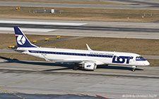 Embraer ERJ-195LR | SP-LNA | LOT Polish Airlines | Z&UUML;RICH (LSZH/ZRH) 16.02.2019