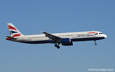 Airbus A321-231 | G-MEDN | British Airways | Z&UUML;RICH (LSZH/ZRH) 16.02.2019