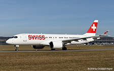 Airbus A220-300 | HB-JCQ | Swiss International Air Lines | Z&UUML;RICH (LSZH/ZRH) 23.02.2019