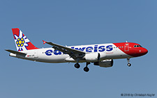 Airbus A320-214 | HB-JJN | Edelweiss Air | Z&UUML;RICH (LSZH/ZRH) 20.04.2019