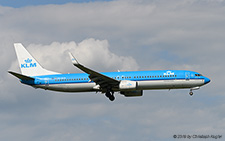 Boeing 737-9K2 | PH-BXR | KLM Royal Dutch Airlines  |  with replacement nose | Z&UUML;RICH (LSZH/ZRH) 30.05.2019