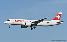 Bombardier CSeries 300 | HB-JCF | Swiss International Air Lines | Z&UUML;RICH (LSZH/ZRH) 10.07.2019