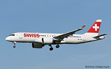 Airbus A220-300 | HB-JCQ | Swiss International Air Lines | Z&UUML;RICH (LSZH/ZRH) 10.07.2019