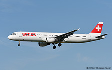 Airbus A321-111 | HB-IOK | Swiss International Air Lines | Z&UUML;RICH (LSZH/ZRH) 10.07.2019