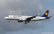 Embraer ERJ-190LR | D-AECG | Lufthansa CityLine | Z&UUML;RICH (LSZH/ZRH) 13.07.2019