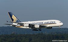 Airbus A380-841 | 9V-SKS | Singapore Airlines | Z&UUML;RICH (LSZH/ZRH) 14.07.2019
