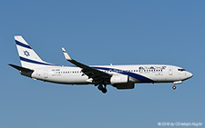 Boeing 737-858 | 4X-EKB | El Al Israel Airlines | Z&UUML;RICH (LSZH/ZRH) 13.09.2019
