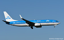 Boeing 737-8K2 | PH-BXH | KLM Royal Dutch Airlines | Z&UUML;RICH (LSZH/ZRH) 13.09.2019